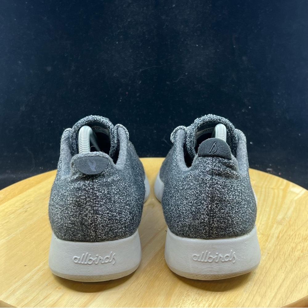 All Birds Wool Runners Mens Size 10 Gray Athletic Running Shoes Sneakers - Picture 5 of 9